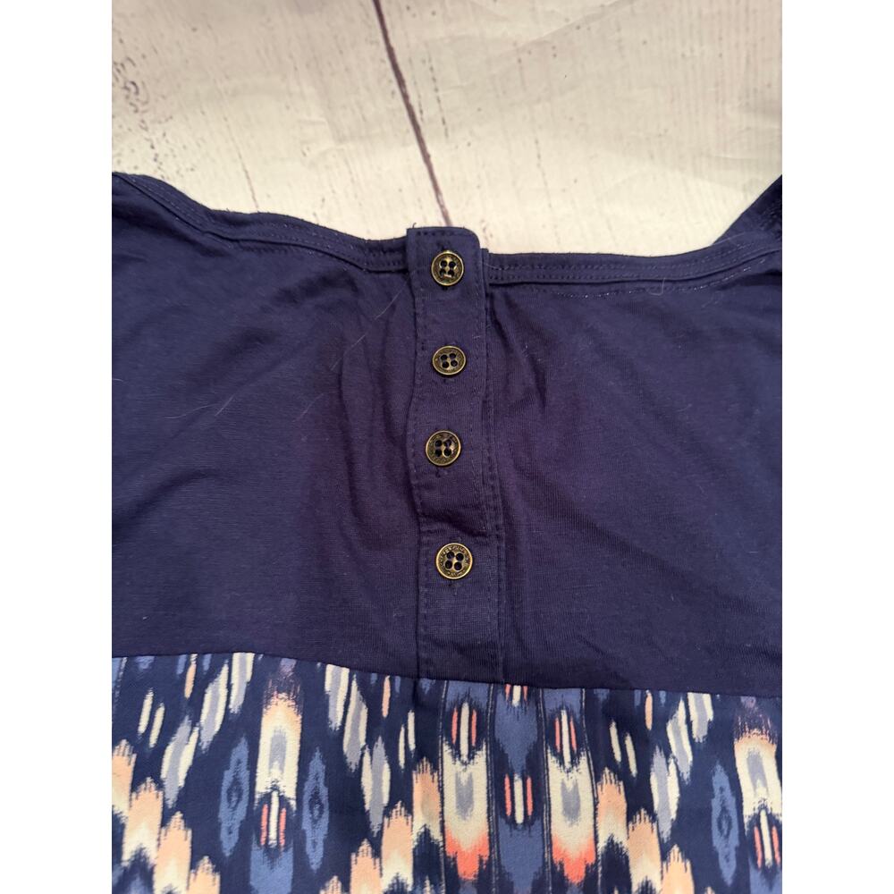 Rewind Geometric/Aztec Print Top Size S - Picture 3 of 4